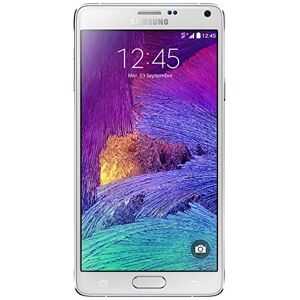 Samsung Galaxy Note 4 Smartphone débloqué 4G (Ecran : 5,7 pouces 32 Go Simple SIM Android 4.4 KitKat) Blanc - Publicité