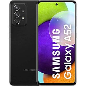 Samsung Smartphone Galaxy A52, écran FHD+Infinity-O de 6,5 pouces, 6 Go de RAM et 128 Go de mémoire interne extensible, batterie de 4 500 mAh et chargement ultra-rapide noir - Publicité