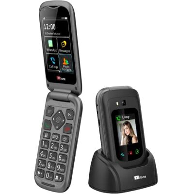 TTfone TT970 Whatsapp Téléphone Portable à écran Tactile 4G avec Grand Bouton prépayé et Facile à Utiliser - Publicité TTfone TT970 Whatsapp Téléphone Portable à écran Tactile 4G avec Grand Bouton prépayé et Facile à Utiliser - Publicité