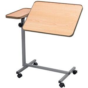 Homecraft Performance Health Table de lit et de chaise à double action, table de lit portable, table roulante à hauteur réglable avec surface inclinable, dessus en stratifié, nettoyage par essuyage. Publicité Homecraft Performance Health Table de lit et de chaise à double action, table de lit portable, table roulante à hauteur réglable avec surface inclinable, dessus en stratifié, nettoyage par essuyage. Publicité