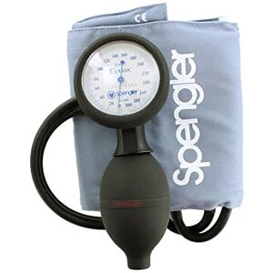 SPENGLER Lian Classic, Tensiomètre Mécanique pour Mesure de la Pression Artérielle, Précis, Double Tubulure, Résistant, Mécanisme Horloger, Poire Grand Volume, Connectique Facile, Brassard M Fourni (Gris, taille M, en nylon) - Publicité SPENGLER Lian Classic, Tensiomètre Mécanique pour Mesure de la Pression Artérielle, Précis, Double Tubulure, Résistant, Mécanisme Horloger, Poire Grand Volume, Connectique Facile, Brassard M Fourni (Gris, taille M, en nylon) - Publicité