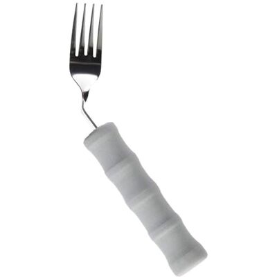 Couverts Homecraft en mousse légère – fourche inclinée, couteau, cuillère pour mouvement limité du poignet - Ustensiles de repas - Publicité Couverts Homecraft en mousse légère – fourche inclinée, couteau, cuillère pour mouvement limité du poignet - Ustensiles de repas - Publicité