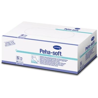 Hartmann 100 Peha-soft powderfree Latexhandschuhe Gr. M - Publicité Hartmann 100 Peha-soft powderfree Latexhandschuhe Gr. M - Publicité