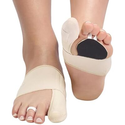 Epitact Orthèse Corrective Double Hallux Valgus & Douleur Plantaire Corrige l’Hallux Valgus et Soulagent les Douleurs sous l’Avant-Pied à la Marche Ultrafine, Confortable (S, Gauche) - Publicité Epitact Orthèse Corrective Double Hallux Valgus & Douleur Plantaire Corrige l’Hallux Valgus et Soulagent les Douleurs sous l’Avant-Pied à la Marche Ultrafine, Confortable (S, Gauche) - Publicité