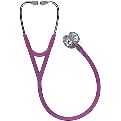 Littmann 3M Cardiology IV Stéthoscope avec Gravure Gratuite + Penlight (Prune) - Publicité Littmann 3M Cardiology IV Stéthoscope avec Gravure Gratuite + Penlight (Prune) - Publicité