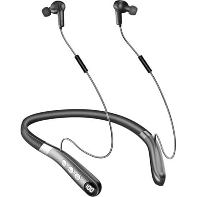 MEDca Tour de cou mains libres Bluetooth sans fil rechargeable, dispositif de réduction du bruit pour le cou confortable pour écouter, regarder la télévision, les conversations pour les personnes âgées - Publicité MEDca Tour de cou mains libres Bluetooth sans fil rechargeable, dispositif de réduction du bruit pour le cou confortable pour écouter, regarder la télévision, les conversations pour les personnes âgées - Publicité