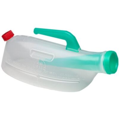 NRS Healthcare Flasque urinaire avec conception anti-fuite - Hommes - Publicité NRS Healthcare Flasque urinaire avec conception anti-fuite - Hommes - Publicité