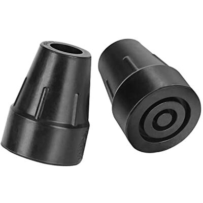 supregear Embout de Canne, Embout de Canne de Rechange Antidérapant de 19 mm pour Canne de Marche Béquille Accessoire de Canne Pliante, 2 Pack (Noir) - Publicité supregear Embout de Canne, Embout de Canne de Rechange Antidérapant de 19 mm pour Canne de Marche Béquille Accessoire de Canne Pliante, 2 Pack (Noir) - Publicité