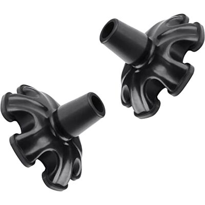 supregear Embouts de Canne avec 6 Points en Caoutchouc 2-Pack, 6 Caoutchouc Antidérapant pour Canne de Marche Standard de 19 mm de Diamètre, Rechange Canne Pliante Autoportante, Accessoire, Noir - Publicité supregear Embouts de Canne avec 6 Points en Caoutchouc 2-Pack, 6 Caoutchouc Antidérapant pour Canne de Marche Standard de 19 mm de Diamètre, Rechange Canne Pliante Autoportante, Accessoire, Noir - Publicité
