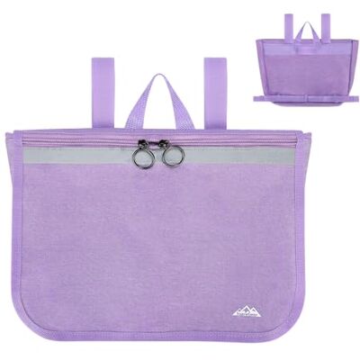 supregear Sac Latéral Fauteuil Roulant, Multifonction Rollator Déambulateurs Fauteuils Roulants Scooters Genoux Accoudoir Personnes Âgées Seniors, Sac Voyage Portable, Violet - Publicité supregear Sac Latéral Fauteuil Roulant, Multifonction Rollator Déambulateurs Fauteuils Roulants Scooters Genoux Accoudoir Personnes Âgées Seniors, Sac Voyage Portable, Violet - Publicité