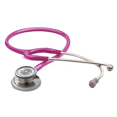 ADC Adscope 608 Stéthoscope convertible Framboise métallisé - Publicité ADC Adscope 608 Stéthoscope convertible Framboise métallisé - Publicité