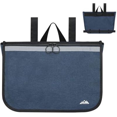 supregear Sac Latéral Fauteuil Roulant, Multifonction Rollator Déambulateurs Fauteuils Roulants Scooters Genoux Accoudoir Personnes Âgées Seniors, Sac Voyage Portable, Bleu Foncé - Publicité supregear Sac Latéral Fauteuil Roulant, Multifonction Rollator Déambulateurs Fauteuils Roulants Scooters Genoux Accoudoir Personnes Âgées Seniors, Sac Voyage Portable, Bleu Foncé - Publicité
