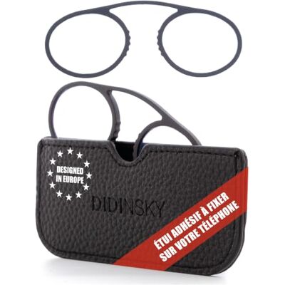 DIDINSKY Prado lunettes de lecture sans branches avec étui adhésif Sans branches, ultraplates et légères, pont flexible ; antireflet et antirayures. Rondes ou carrées, +1,0 à +3,0. Publicité DIDINSKY Prado lunettes de lecture sans branches avec étui adhésif Sans branches, ultraplates et légères, pont flexible ; antireflet et antirayures. Rondes ou carrées, +1,0 à +3,0. Publicité