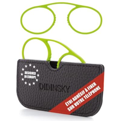 DIDINSKY Prado lunettes de lecture sans branches avec étui adhésif Sans branches, ultraplates et légères, pont flexible ; antireflet et antirayures. Rondes ou carrées, +1,0 à +3,0. Publicité DIDINSKY Prado lunettes de lecture sans branches avec étui adhésif Sans branches, ultraplates et légères, pont flexible ; antireflet et antirayures. Rondes ou carrées, +1,0 à +3,0. Publicité