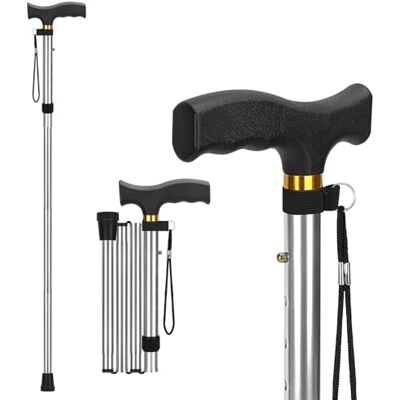 supregear Canne de Marche Pliable Bâton de Marche Réglable en Hauteur, Canne de Voyage Légère et Flexible, Aide à la Mobilité Pliable pour Équilibre, pour Hommes et Femmes - Publicité supregear Canne de Marche Pliable Bâton de Marche Réglable en Hauteur, Canne de Voyage Légère et Flexible, Aide à la Mobilité Pliable pour Équilibre, pour Hommes et Femmes - Publicité
