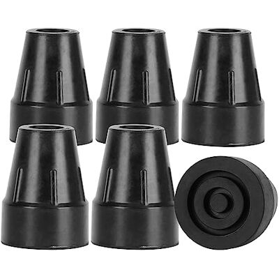 supregear Embout de Canne, Embout de Canne de Rechange Antidérapant de 19 mm pour Canne de Marche Béquille Accessoire de Canne Pliante, 6 Pack (Noir) - Publicité supregear Embout de Canne, Embout de Canne de Rechange Antidérapant de 19 mm pour Canne de Marche Béquille Accessoire de Canne Pliante, 6 Pack (Noir) - Publicité