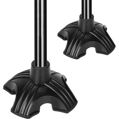 supregear Embouts Canne de Marche Lot de 2, 19 mm Anti-Dérapant Quad Support Tapis, Tampon Caoutchouc DurableRemplacement de Marche Canes Accessoire - Publicité supregear Embouts Canne de Marche Lot de 2, 19 mm Anti-Dérapant Quad Support Tapis, Tampon Caoutchouc DurableRemplacement de Marche Canes Accessoire - Publicité