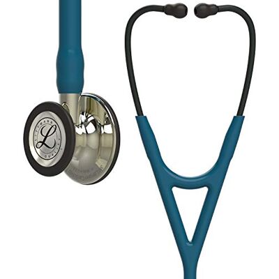 Littmann Cardiology IV Stéthoscope Adulte, 6190, Tubulure Caraïbes Pavillon Champagne et tige Champagne, lyre noire. Pour médecins et étudiants en médecine - Publicité Littmann Cardiology IV Stéthoscope Adulte, 6190, Tubulure Caraïbes Pavillon Champagne et tige Champagne, lyre noire. Pour médecins et étudiants en médecine - Publicité