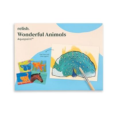 Relish Animaux merveilleux Aquapaints – Activité pour la démence Peinture à l’eau réutilisable pour la démence, favorisant la créativité, la détente et une stimulation douce. Publicité Relish Animaux merveilleux Aquapaints – Activité pour la démence Peinture à l’eau réutilisable pour la démence, favorisant la créativité, la détente et une stimulation douce. Publicité