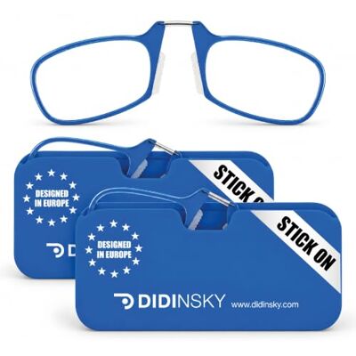 DIDINSKY Moma lunettes de lecture sans branches anti-reflet Étui ultra-fin avec adhésif pour fixer au smartphone et pont en titane flexible ; ultralégères, aussi en pack, +1,0 à +3,0. Publicité DIDINSKY Moma lunettes de lecture sans branches anti-reflet Étui ultra-fin avec adhésif pour fixer au smartphone et pont en titane flexible ; ultralégères, aussi en pack, +1,0 à +3,0. Publicité