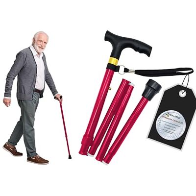 Canne Pliable en Stock de krückstock Tiga-Med Couleur N. Choice Canne de Marche krückstöcke Spazie Canes 1 pièce - Publicité Canne Pliable en Stock de krückstock Tiga-Med Couleur N. Choice Canne de Marche krückstöcke Spazie Canes 1 pièce - Publicité