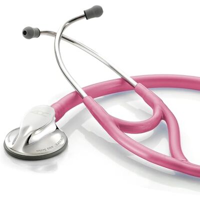 ADC Adscope 600 Stéthoscope platine multifréquences Rouge framboise métallisé - Publicité ADC Adscope 600 Stéthoscope platine multifréquences Rouge framboise métallisé - Publicité