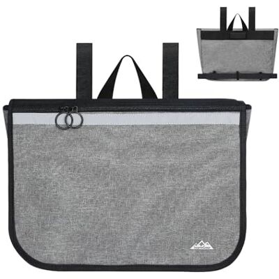 supregear Sac Latéral Fauteuil Roulant, Multifonction Rollator Déambulateurs Fauteuils Roulants Scooters Genoux Accoudoir Personnes Âgées Seniors, Sac Voyage Portable, Grau - Publicité supregear Sac Latéral Fauteuil Roulant, Multifonction Rollator Déambulateurs Fauteuils Roulants Scooters Genoux Accoudoir Personnes Âgées Seniors, Sac Voyage Portable, Grau - Publicité