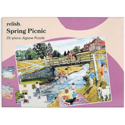 Relish Puzzle 35 pièces pour démence – Pique-Nique printanier Puzzle 35 pièces grand format pour seniors avec démence et Alzheimer, favorisant la mémoire. Publicité Relish Puzzle 35 pièces pour démence – Pique-Nique printanier Puzzle 35 pièces grand format pour seniors avec démence et Alzheimer, favorisant la mémoire. Publicité