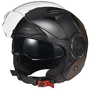KSK Casque jet DS ULTRASONIC COPPER & RED Noir et cuivré - Publicité KSK Casque jet DS ULTRASONIC COPPER & RED Noir et cuivré - Publicité