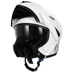 Westt TORQUE - Blanc brillant M - Casque moto - Publicité Westt TORQUE - Blanc brillant M - Casque moto - Publicité