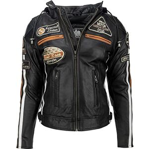 Veste de moto femme Urban Leather avec protections - Noire 5XL - Vêtements de moto - Publicité Veste de moto femme Urban Leather avec protections - Noire 5XL - Vêtements de moto - Publicité