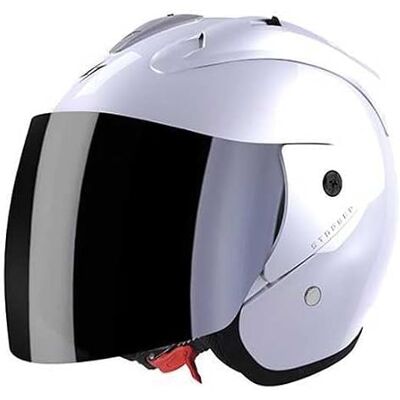 Casque Jet Stormer Sun Evo 2.0 Blanc - ECE 22.06 - Publicité Casque Jet Stormer Sun Evo 2.0 Blanc - ECE 22.06 - Publicité