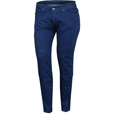 Bikers Gear Australia – Jeans de Moto Stretch doublé Kevlar avec Protection Amovible CE 1621-1, Bleu, Taille 42 - Publicité Bikers Gear Australia – Jeans de Moto Stretch doublé Kevlar avec Protection Amovible CE 1621-1, Bleu, Taille 42 - Publicité