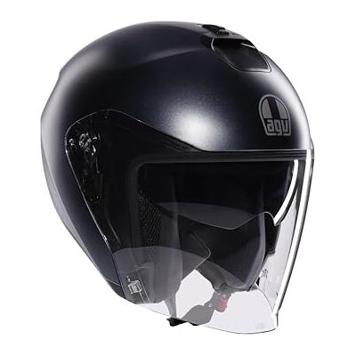 AGV Irides Mono Matt Ardesia Grey - Casque Moto - E2206 - Publicité AGV Irides Mono Matt Ardesia Grey - Casque Moto - E2206 - Publicité