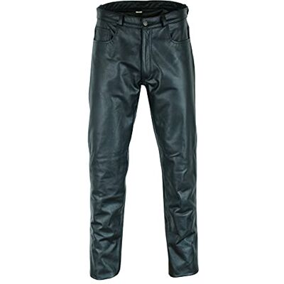 Texpeed - 40 - Noir - Cowhide - Pantalons moto - Publicité Texpeed - 40 - Noir - Cowhide - Pantalons moto - Publicité