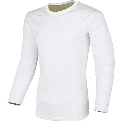 Bikers Gear Australia Bikers Gear Chemise de moto en Kevlar – Chemise de protection blindée pour moto Heavy GSM Dupont Kevlar Aramide avec armure de protection CE pour moto, blanc, 6XL - Publicité Bikers Gear Australia Bikers Gear Chemise de moto en Kevlar – Chemise de protection blindée pour moto Heavy GSM Dupont Kevlar Aramide avec armure de protection CE pour moto, blanc, 6XL - Publicité