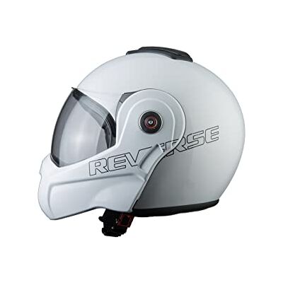 BHR Casque Modulable Moto 807 Reverse, Modulable, Blanc, S - Publicité BHR Casque Modulable Moto 807 Reverse, Modulable, Blanc, S - Publicité