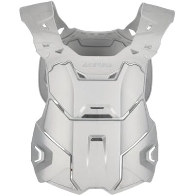 Acerbis Plastron gris linéaire - Publicité Acerbis Plastron gris linéaire - Publicité