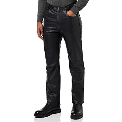 Bikers Gear Australia Rock and Roll Pantalon de Moto Confortable en Cuir de qualité supérieure pour Un Ajustement Confortable Noir Taille M - Publicité Bikers Gear Australia Rock and Roll Pantalon de Moto Confortable en Cuir de qualité supérieure pour Un Ajustement Confortable Noir Taille M - Publicité