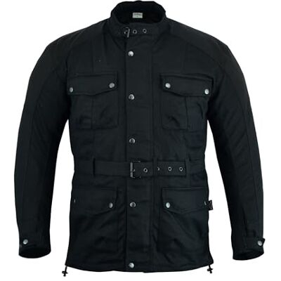 Texpeed - Waxed - Taille 3XL - Étanche - Protection CE - Veste - Publicité Texpeed - Waxed - Taille 3XL - Étanche - Protection CE - Veste - Publicité
