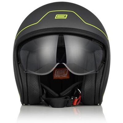 ORIGINE Casque de Moto Jet Casque de Scooter avec Lunettes ECE 22-06 (Explorer Matt Titanium, XS) - Publicité ORIGINE Casque de Moto Jet Casque de Scooter avec Lunettes ECE 22-06 (Explorer Matt Titanium, XS) - Publicité