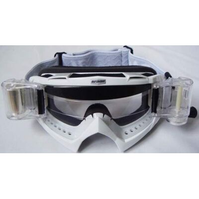 JLP RACING Masque Roll Off JLP Blanc - Publicité JLP RACING Masque Roll Off JLP Blanc - Publicité