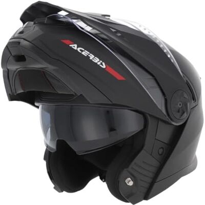 Acerbis - Rider P/J Mono - Noir Mat - S - Casque - Publicité Acerbis - Rider P/J Mono - Noir Mat - S - Casque - Publicité