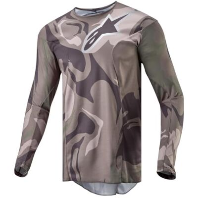 Alpinestars Racer Tactical Maillot de motocross, grün/camouflage, M - Publicité Alpinestars Racer Tactical Maillot de motocross, grün/camouflage, M - Publicité