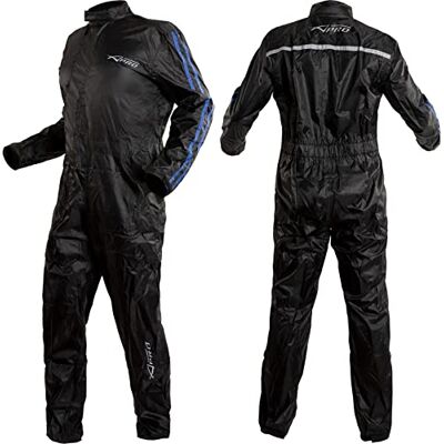 A-PRO - Tuta Impermeabile - Bleu - XXL - Combinaison pluie - Publicité A-PRO - Tuta Impermeabile - Bleu - XXL - Combinaison pluie - Publicité