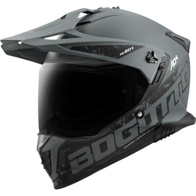 Bogotto FG-601 Duo Casque d’Enduro en Fibre de Verre, Anthrazit Matt, M - Publicité Bogotto FG-601 Duo Casque d’Enduro en Fibre de Verre, Anthrazit Matt, M - Publicité