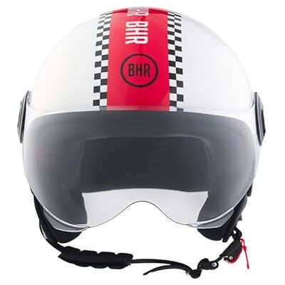 BHR - 835 Special - Blanc Rouge - M - Helmet - Publicité BHR - 835 Special - Blanc Rouge - M - Helmet - Publicité