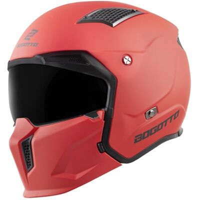 Bogotto Radic 22.06 Casque, rouge mat, L - Publicité Bogotto Radic 22.06 Casque, rouge mat, L - Publicité