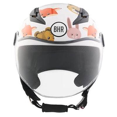BHR - 838 - Blanc - L - Helmet - Publicité BHR - 838 - Blanc - L - Helmet - Publicité