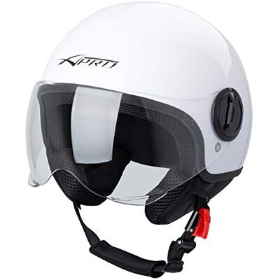 A-PRO - Jet Demi Urban - Blanc - XS - Helmet - Publicité A-PRO - Jet Demi Urban - Blanc - XS - Helmet - Publicité
